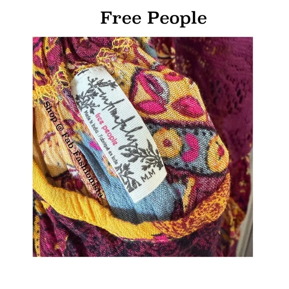 Free People tunic dress size Medium